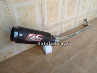 Knalpot Racing SC PROJECT Supra lama Supra fit Supra x Supra xx knalpot SC PROJECT Supra