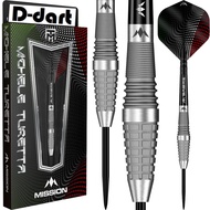 MISSION STEEL TIP DART- 21G/23G Michele Turetta Sandblasted 95% Tungsten Steel Dart Set (ARROW DART