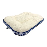 TRUSTIE Pet Mat - Ethnic Style (White / Blue) (Small) (52x42x3cm)