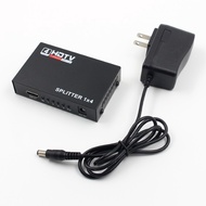 HDMI SPLITTER 1 TO 4 – HDMI SPLITTER 1X4 - SPLITTER FROM 1 HDMI PORT TO 4 HDMI PORTS