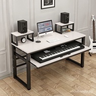 【In stock】Simple modern piano table Electric Piano Studio worktable music table arranger keyboard tuning table household piano stand