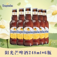 福佳（Hoegaarden）比利时风味精酿啤酒 福佳阳光芒啤酒 248ml*6瓶