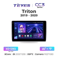 TEYES CC3 Series Mitsubishi Triton L200 2019-2022 Android Car Player 9″