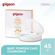 Pigeon Baby Powder Compact Full size, refill Chamomile Compact Powder 45gr PIGEON COMPACT FREE REFIL