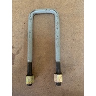 U-CLAIM NEW PART OLD STOCK U-BOLT & NUT  DAIHATSU DELTA DV57 (M14x65x8”)