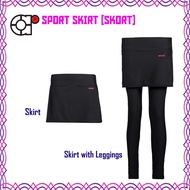 Arora Sports Skirt Sukan Skort with Leggings Lycra Spandex