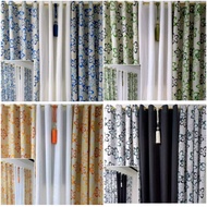 3in1/1pc caravina 3ft-4ft ring curtain cretona/katrina