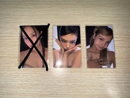 BLACKPINK Jennie Jisoo Lisa 官方小卡