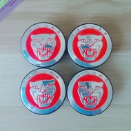 4ชิ้น/ล็อต60มม.Mitsubishi Racing Sport ศูนย์ล้อ Hub Caps ล้อ Emblem สำหรับ Audi B5 B6 B7 B8 A3 A4 A4