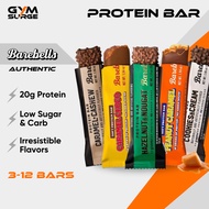 Barebells Protein Bar Healthy Meal Low carb, 20g protein/bar, to build muscle, 3-12bars/box Various 
