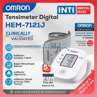 Omron | Tensimeter Digital HEM 7121J | Blood Pressure Monitor