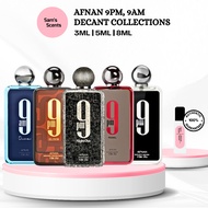 Decant Afnan 9pm, Night Out, Elixir, Rebel, 9am Dive EDP - Decant Perfume Original