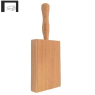 Pasta Making Board, Gnocchi Board, Beech Wood Gnocchi Board Butter Board Dough Scraper for Pasta and