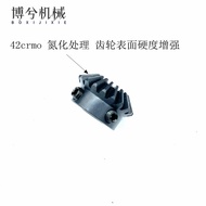 90 Degree Right Angle Steering Cone Bevel Gear 1: 1 Corner Steering Cone Gear Set 42crmo Heat Treatm