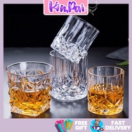 Whiskey Cup Cocktail Brandy Whisky Tequila Cognac Creative Beer Glass Soda Drink Soju Creative Crystal Glass 威士忌酒