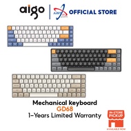Aigo Darkflash Dual-Mode Connectivity Mechanical Keyboard GD68