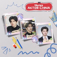 Notes A5 A6 Notebook Actor Dracin Chinese Drama Chen Zhe Yuan Xu Kai Lin Yi Zhang Linghe Bai Jingtin