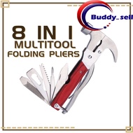 Multitool Folding Pliers Handtool Hammer Outdoor Camping Hatchet Multi-Functional Stainless Steel Su