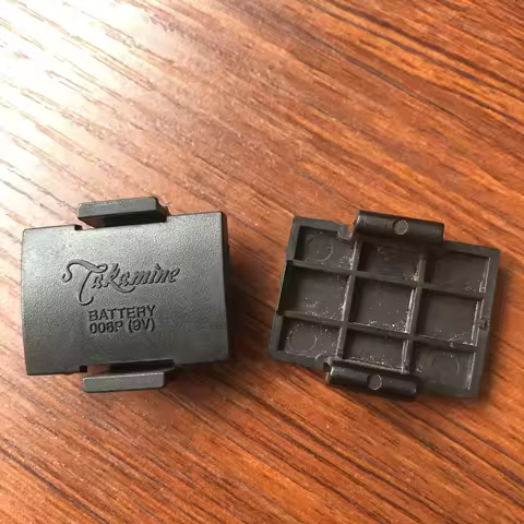 1 piece Takamine pickup used battery cover 006P (9V) takamine battery cover