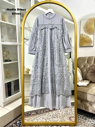 Nadia Dress / Gamis Terbaru / Gamis Pesta