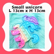 ship24hrs: Pop It Unicorn Pony Body L13CM X H13CM toy popit popitfidgettoy antitekanan