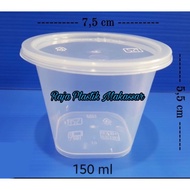 Thinwall Cup Pudding 150Ml / Gelas Plastik Pudding 150Ml / Cup