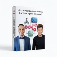 n8n Workflow Automation Mastery - Build AI Agents, AI Automations & AI Voice Agents No-code Guide - 