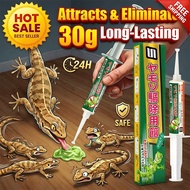 Cicak killer gun 30g Br Attracts & Eliminates Lizards 24H Fast Acting, Long-Lasting, Safe for Home U
