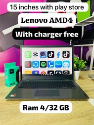 15 INCH DISPLAY (LENOVO AMD4) LAPTOP CHROOMEBOOK (PLAY STORE) FOR STUDENTS AND SMALL BUSINESS