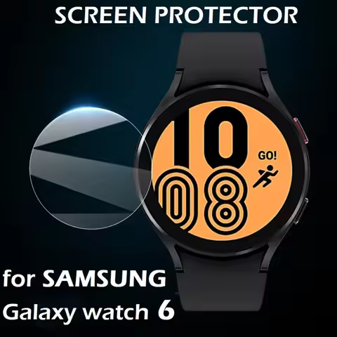 5PCS Smart Watch Screen Protector for Samsung Galaxy Watch 6 Series Classic 43mm 47mm 40mm 44mm Temp