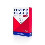 [Exp: Oct 2027] Healgen Rapid Check COVID-19/Flu A&B Antigen ART Test Kit (1 test/box)