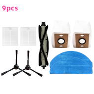 เข้ากันได้กับ For iLife A30 / A30 Pro เครื่องดูดฝุ่นหุ่นยนต์ แปรงข้าง / แปรงหมุน / ถุงขยะ / ฟิลเตอร์