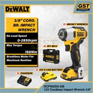 Dewalt 12V Cordless Impact Wrench 3/8" Wrench Drill Screwdriver Driver Ratchet