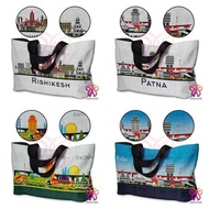 Indian Patna Rishikesh Souvenir Tote bag