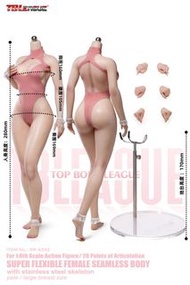 🟢全新現貨 🟡 Tbleague 1/6 SR-AD02 矽膠女素體 Figure 白膚色