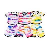 Tie dye baby clothes set, tie dye clothes for babies and children2, wholesale tie dye baby and child