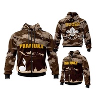 Jacket Fullprint Zipper HoodiePRAMUKA ART 46