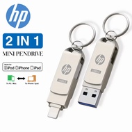 HP 512GB 1TB 2TB Ổ cứng di động OTG 2 trong 1 USB OTG ổ đĩa flash Thẻ nhớ USB cho iPhone iPad Pendri