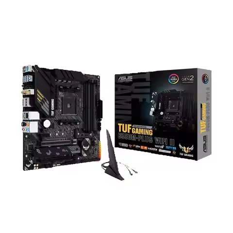 ASUS New TUF GAMING B550M PLUS WIFI II AMD B550 micro ATX supports AMD Ryzen 5000 series motherboard