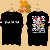 MEN'S DISTRO T-SHIRT TIKUS BERDASI // XTREME-STORE