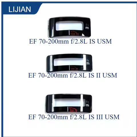New Focus Window Glass Scale Distance for Canon EF 70-200mm F2.8L IS I II III 70-200 mm F/2.8 L USM 