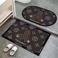 Bath Mat Anti-Slip Mat Bathroom Mat Vacuum Carpet Indoor and Outdoor Anti-Slip Vacuum Carpet Kitchen Anti-Slip Mat