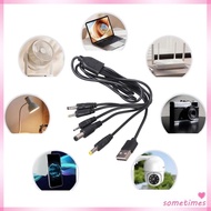 Time Power Splitter Extension Cable 5V USB to 5 5x2 1mm 4 0x1 7mm 2 0x0 6mm 2 5x0 7mm