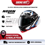 NOLAN XLITE X-803 MOTOMASTER Full Face Helmet Motor Visor Topi Keledar Keselamatan Full Face Origina