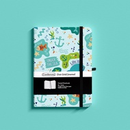 B6 160gsm Dotted Bullet Notebook Hard Cover Mar Doodle Thick Paper Dot Grid Journal Travel Planner Diary