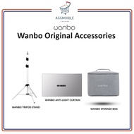 Wanbo Projector Original Accessories (Tripod Stand | Anti-Light Curtain | Projector Storage Bag)