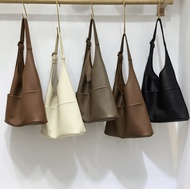 Quality Large PU Leather Bag Double Exterior deep pockets Work/daily Large Shoulder Bag Many Colors