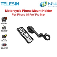 TELESIN Motorcycle Phone Mount Holder For iPhone 15 Pro / iPhone 15 Pro Max P3-MPH-01 / P3-MPH-02