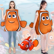 Finding Nemo Clownfish Cosplay Costume - Halloween-ready Stock