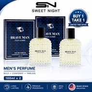 Sweet Night Brave Man Pour Homme Charming Perfume For Man Body Mist Fragrance (100ml)